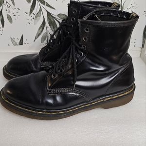 Dr Marten 1460 Black Leather Mens Boot Size 10